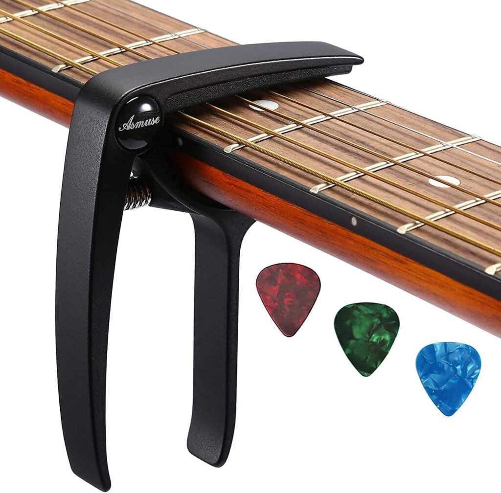 Cejilla para guitarra