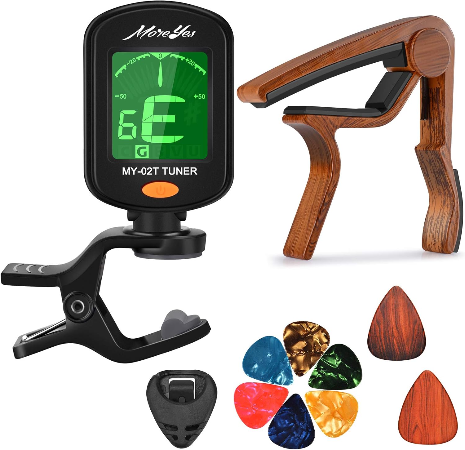 afinador kit completo - Mejores Accesorios para Guitarra