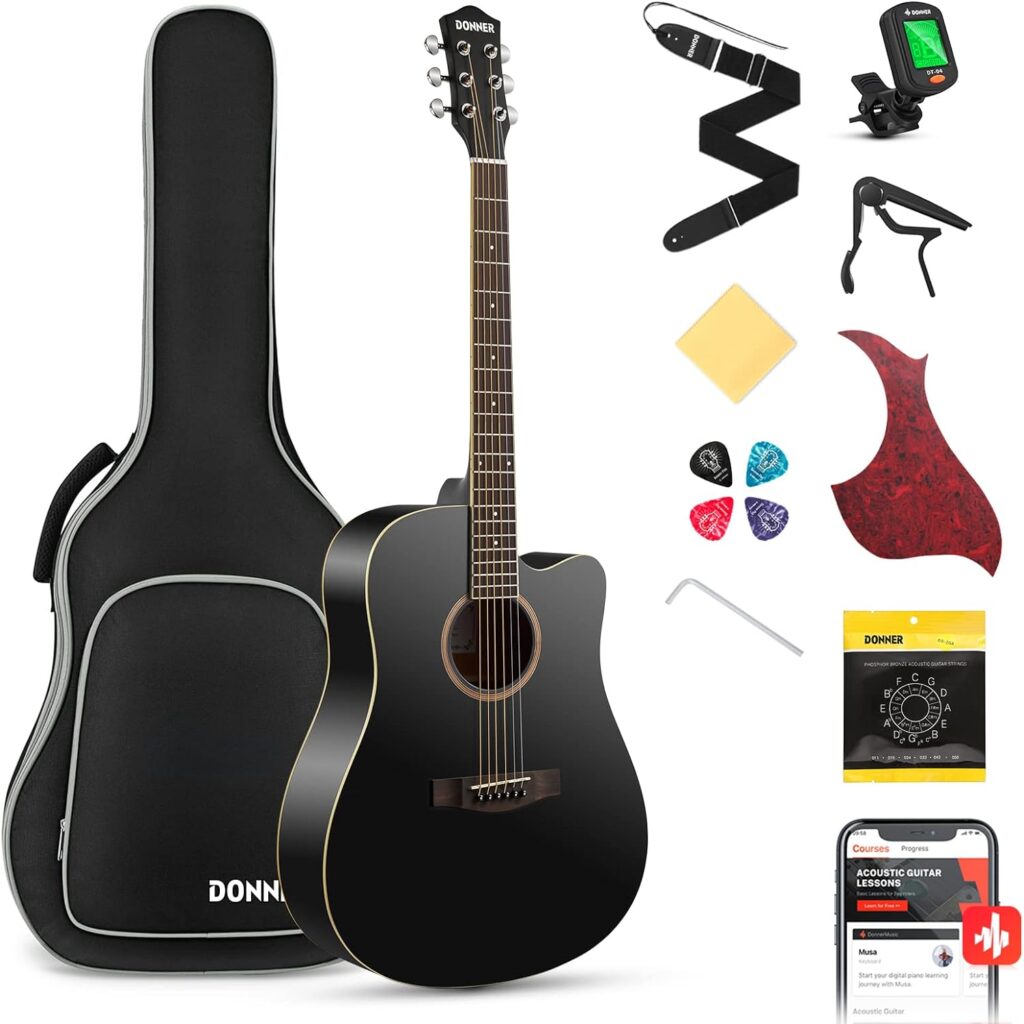 Donner Cutaway - Guitarra Donner DAG-1CB