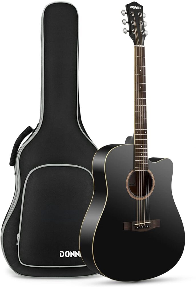 Donner Cutaway real - Guitarra Donner DAG-1CB