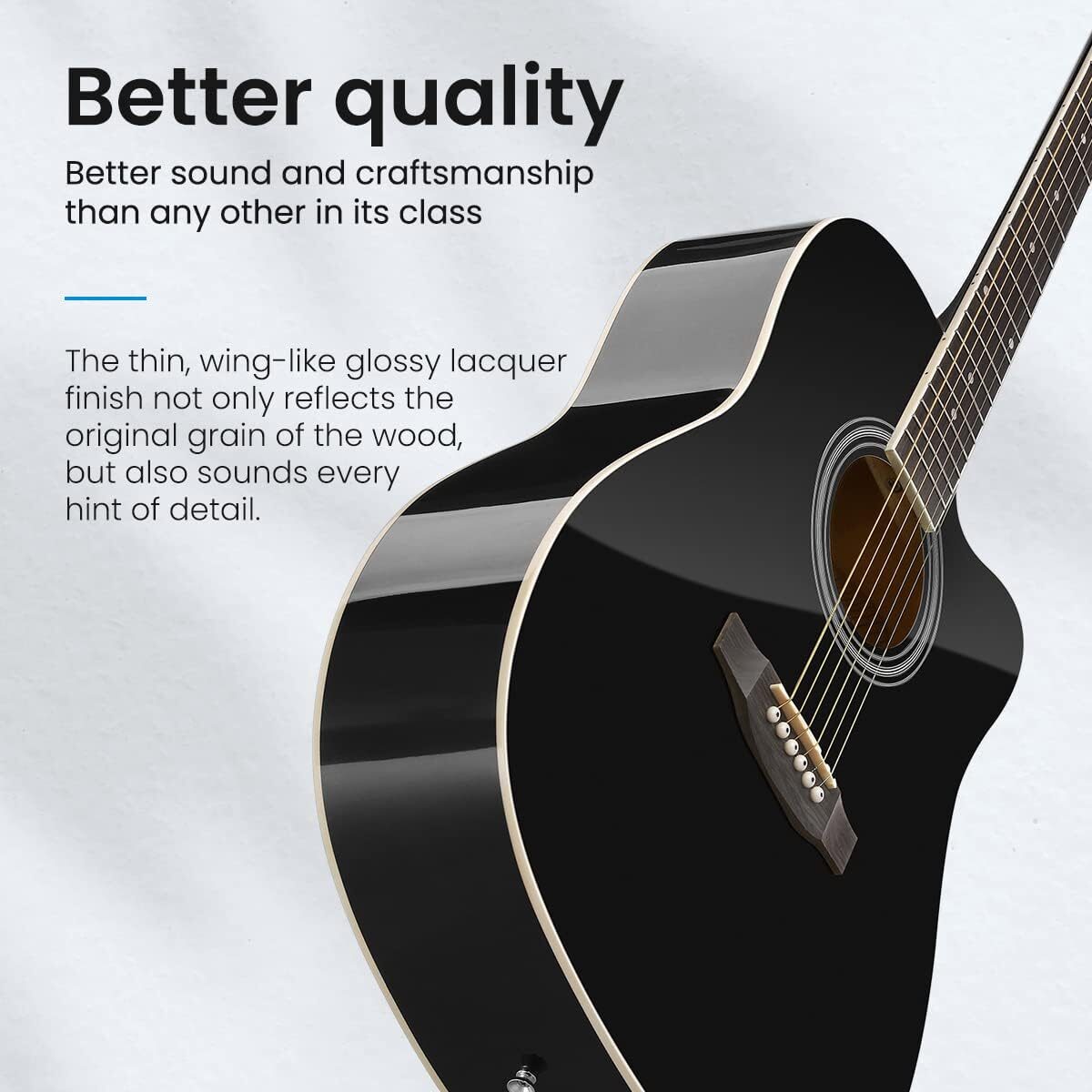 Moukey 2 edited - Guitarra Acústica Moukey Cutaway